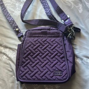 Purple Lug Bag